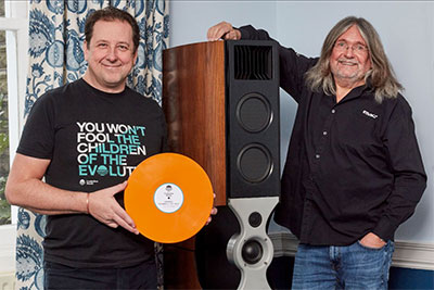Marc Carey of Evolution Music and Peter Thomas