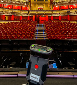 Teatro Real's Riedel Bolero intercomms