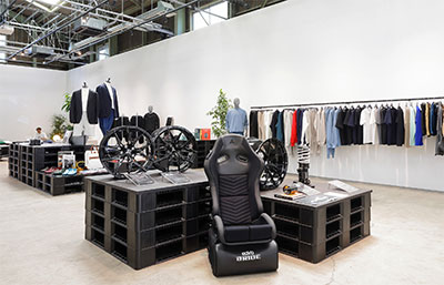 The ARTA showroom