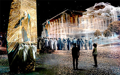 The Ephesus immersive experience transports visitors through time