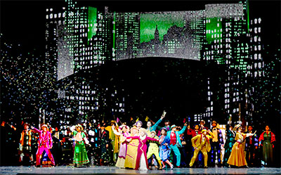 The new Sennheiser Digital 6000 systems in use on Hello, Dolly!