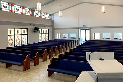 Restland funeral chapel