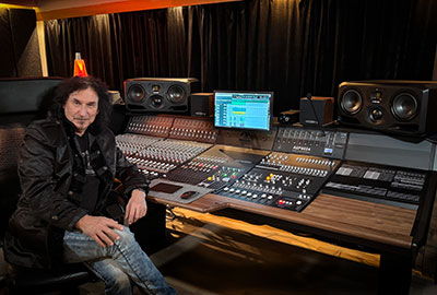 Tonyt Bork in his Stockholm Playhouse Studio