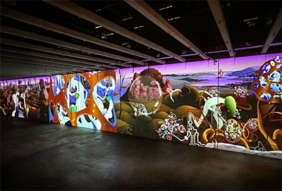 Multimedia artist Chris Doyle's work, The Coast of Industry