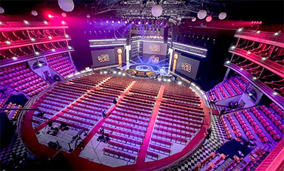 The 4,300-capacity Coliseu dos Recreios in Lisbon