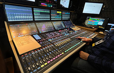 Raycom Sports' flagship OB with Calrec Argo S