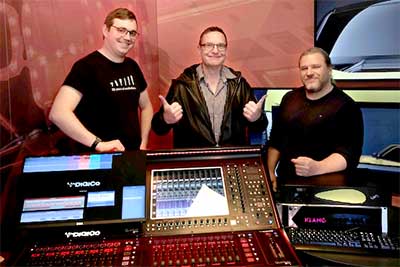 ATEC Pro's Johannes Minichmayr, Jaap Pronk and Manfred Prochazka