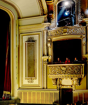  K-array installation at the Bucharest National Opera House