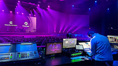 The new Church Unlimited Texas campus EAW ADAPTive sound system