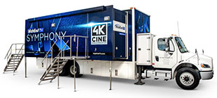 High End TV's flagship mobile production truck, Symphony