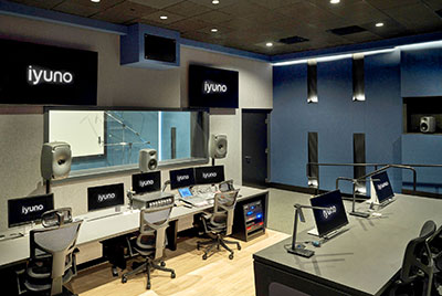 One of the Genelec-equipped facilities at Iyuno Burbank