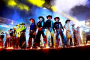 Outline rides with the Professional Bull Riders 