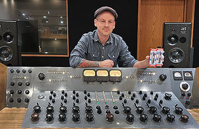 Chief engineer Tom Camuso holds spare Black Diamond tubes