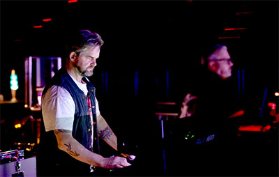 Thåström FOH engineer Oscar Soederlund