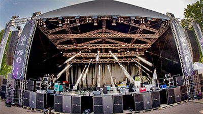 Tolkien Society four-day festival stage