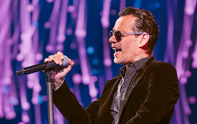 Marc Anthony opened the LXIV edition of the Nina del Mar Festival 
