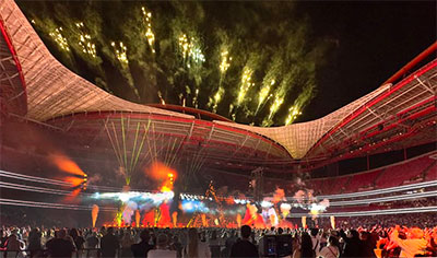 Calema at the Estádio da Luz