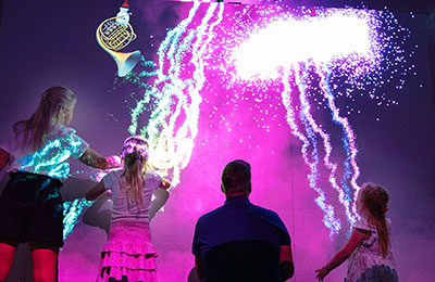 The Musikkfabrikken attraction at Norway's Hunderfossen Fairytale Park