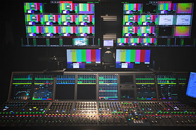 NBC production control room