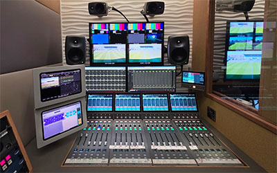 Calrec Neo hybrid in use for Sky EFL coverage