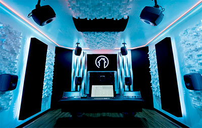 NoiseHouse Studio B Dolby Atmos mix room