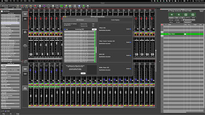 OSC SoundHub screen