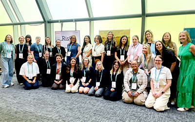 The first group of Rise AV mentees at the program launch