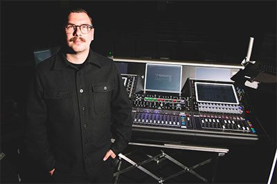 FOH man Rob Sadler