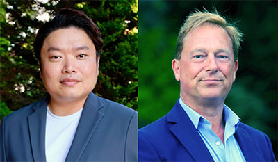 Carlos Chu and Peter Crithary