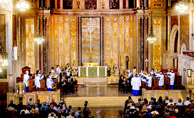 St Bartholomew's Church service