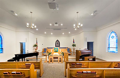 Bartow Cumberland Presbyterian Church sanctuary Bartow Cumberland Presbyterian Church