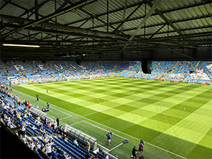 Match Day: West-Stand view
