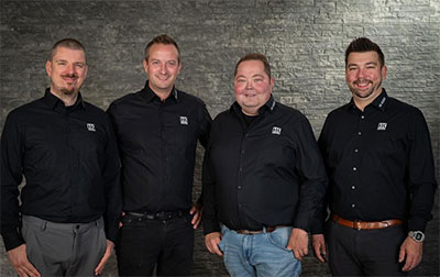 Markus Ostfeld, Stephan Breidenich Sebastian Huber Philip Kiwitz 