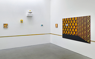 Magda Stawarska and Lubaina Himid, Slightly Bitter, 2025, Mixed media. Installation at Kettles Yard, Cambridge (Pic: Jo Underhill)