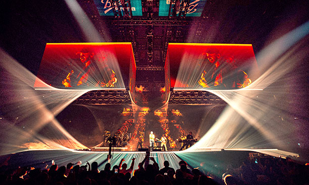 Linking Park's From Zero tour in Denver (Pic: Chady Awad)