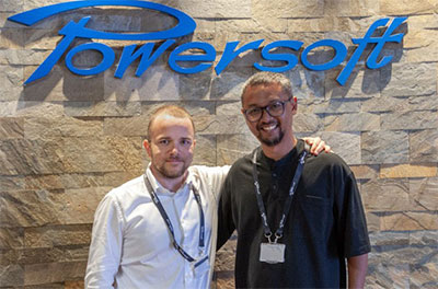 New Marketing Communications Specialist Alessandro Bizzarri and Southeast Asia Solutions Engineer, Sofian Osman