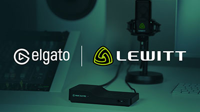 Lewitt and Elgato ‘bring creator audio to next level’