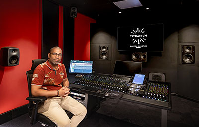 Audio CTO Miguel Adélise helped design the Genelec monitoring systems across Titrafilm’s newest post-production suites