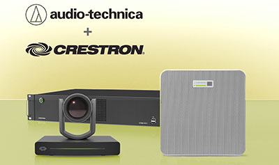 Audio-Technica gains Crestron Automate VX certification