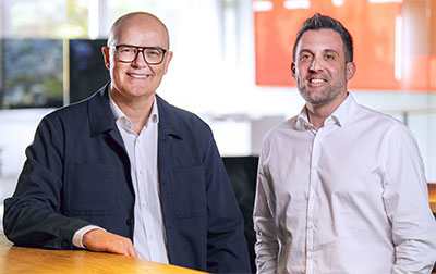 Frank Eischet and Marc Engroff