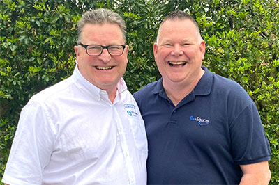 Ian Morrish and Gordon Dutch