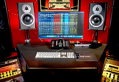 Nero desktop monitor controller in the Mastering Suite