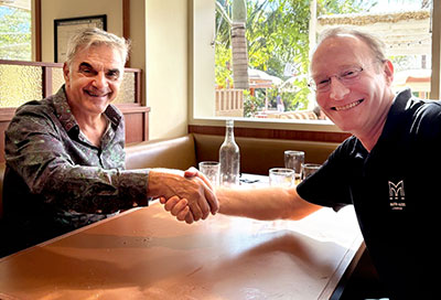 Technical Audio Group’s Anthony Russo and David McKinney from Generation AV