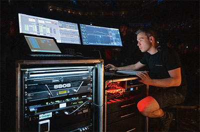 Adlib audio systems engineer Billy Bryson designed the L-Acoustics K series system