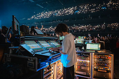 Sebastien Teti at FOH