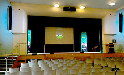 KV2 sound system gets Great break at University of Bradford