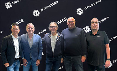 Face expands distribution of Electro-Voice and Dynacord