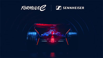 Sennheiser appointed Formula E Official Sound Provider