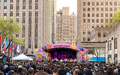 iNDIEPlaza at the Rockefeller Center