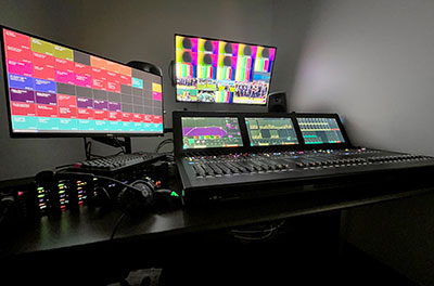 Calrec Audio Argo M Setup at Savannah Bananas
